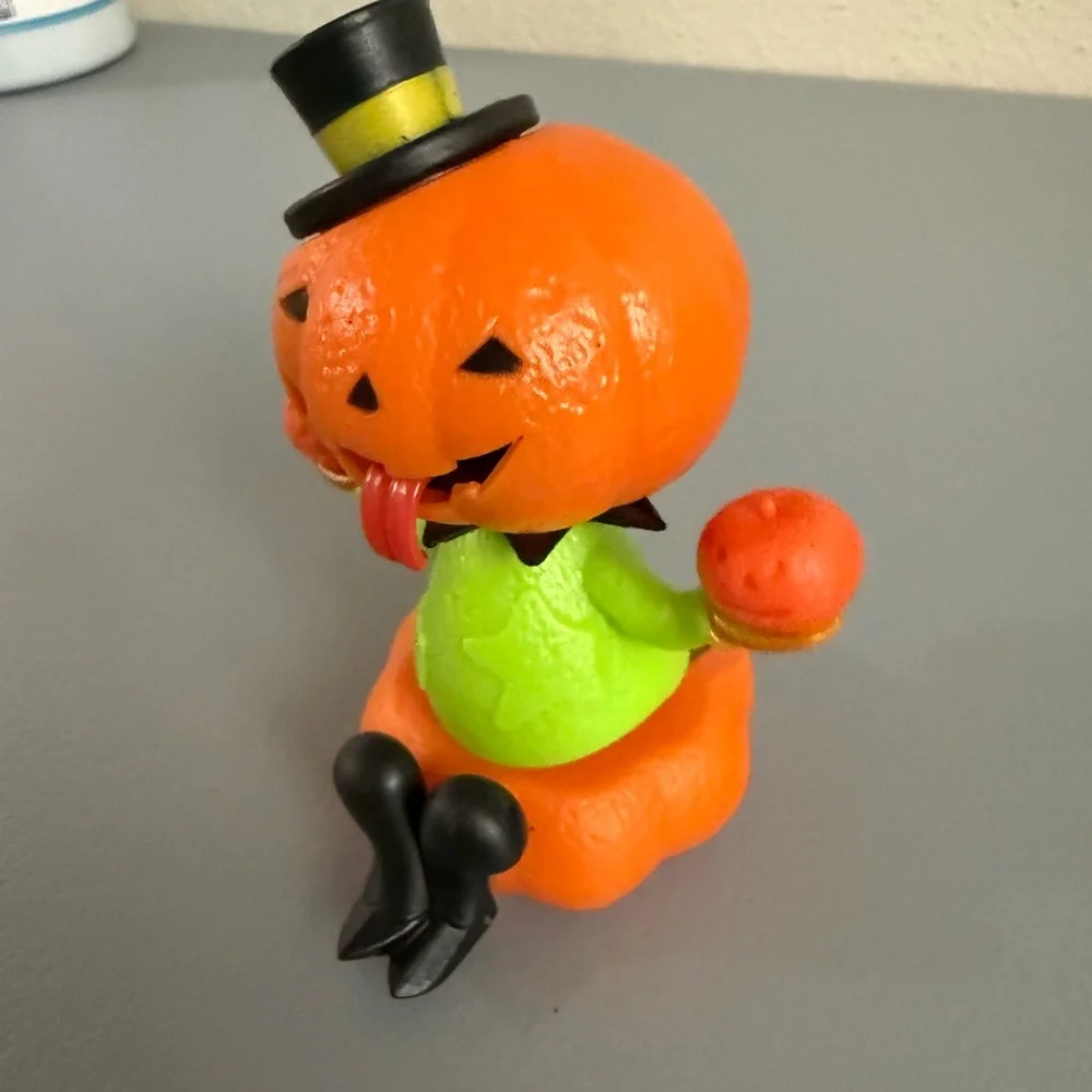 Solar Dancing Jack-O-Lantern Pumpkin Halloween Toy Greenbriar International Used